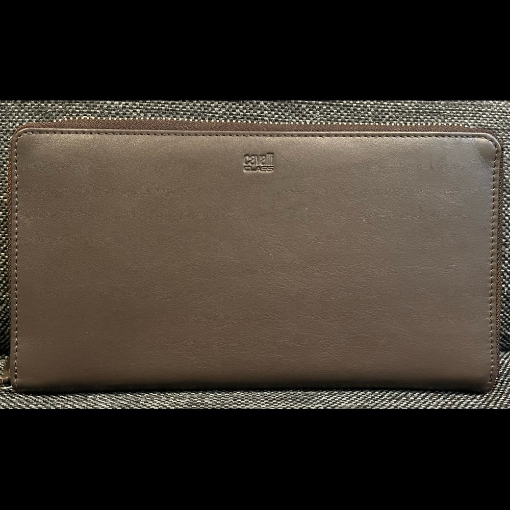 Class Roberto Cavalli Zip Around Wallet